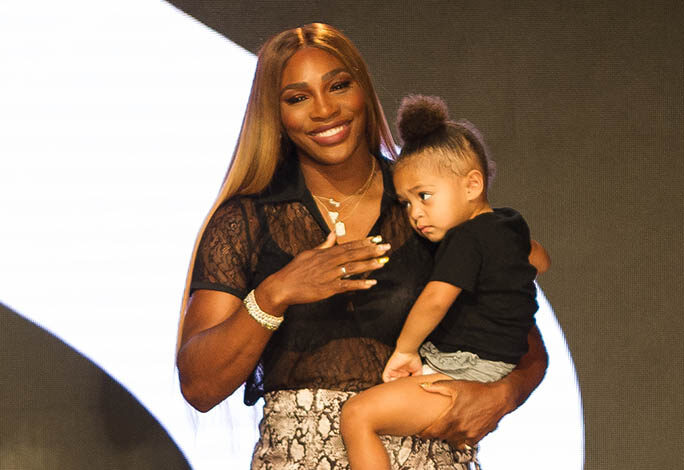 Serena Williams And Alexis Olympia Ohanian