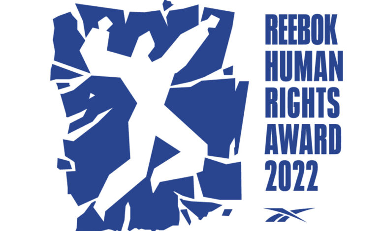 Reebok Human Rights Award 2022