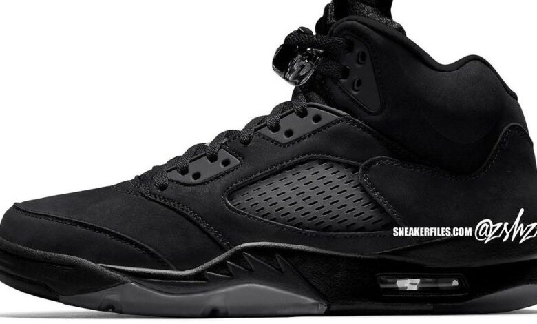 'Black Cat' Air Jordan 5s Rumored to Release This Year