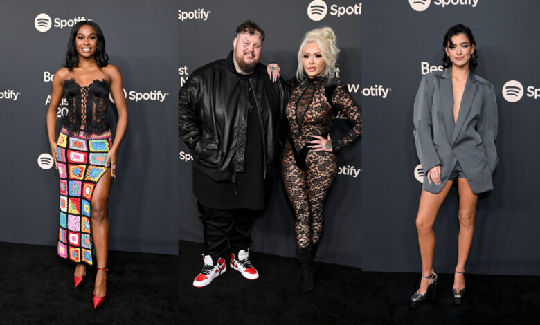 Coco Jones, Dixie D’Amelio, Jelly Roll and More Talk High Heels, Prada and Air Jordans at Spotify Best New Artist Pre-Grammy 2024 Party 