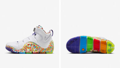 The Nike LeBron 4 ‘Fruity Pebbles’ Player-Exclusive Sneaker Is Releasing for the First Time Ever