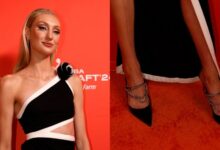 Cameron Brink Brings the Glamour in Cutout Dress + Jimmy Choo x Jean Paul Gaultier Chain Mules at WNBA Draft 2024