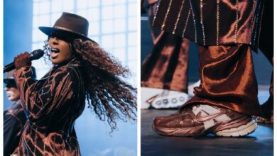 Victoria Monét Wears Custom Nike Sneakers Onstage at Coachella